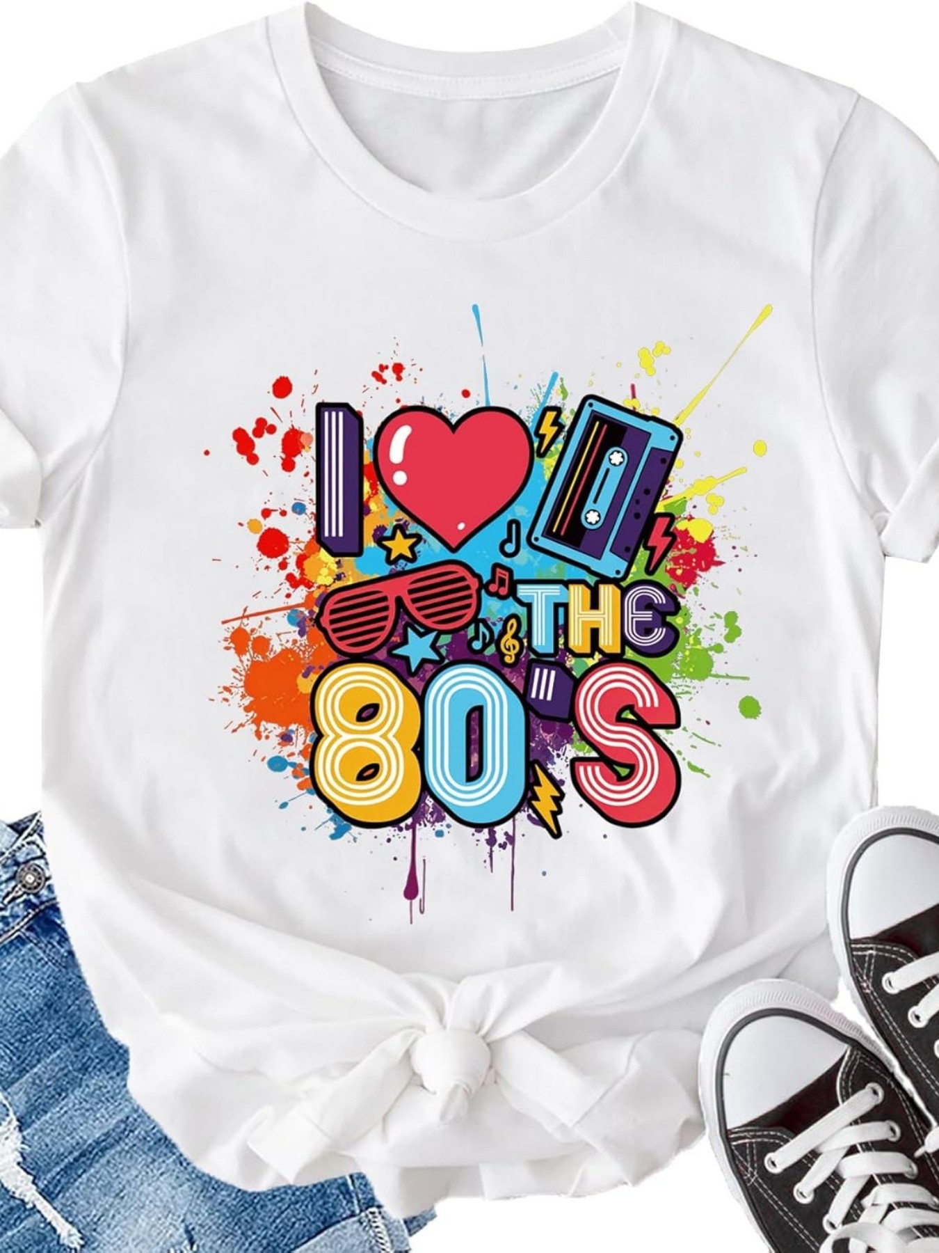Summer Clothing Must Haves - Kurzarm-T-Shirt für Damen in Übergröße. I