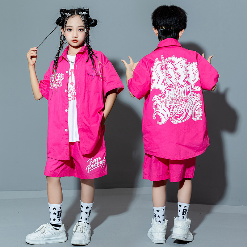 Summer Rose Clothing - Kid Hip Hop Kleidung Rose Loose