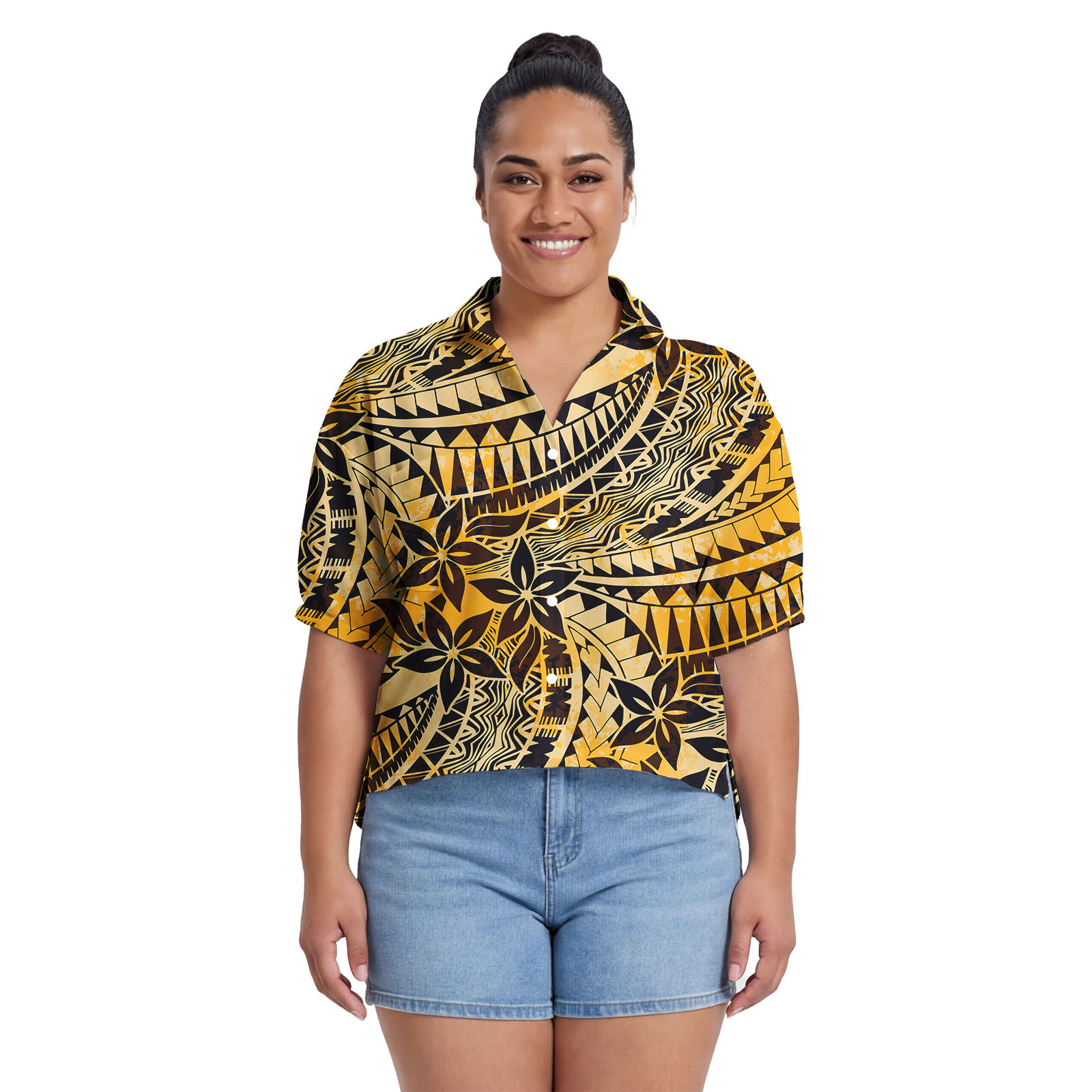 Summer Clothing Images - Fabrikpreis Damenbekleidung mit individuellem Polynesischen Motiv