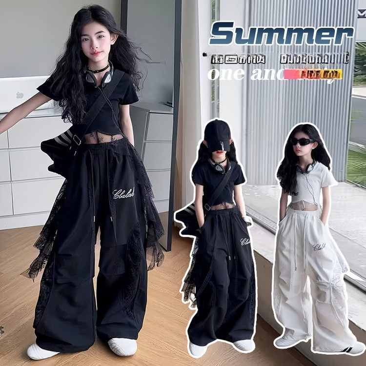 Summer Clothing For Teen Girls - 4-14 Mädchen Hip Hop Jazz Street