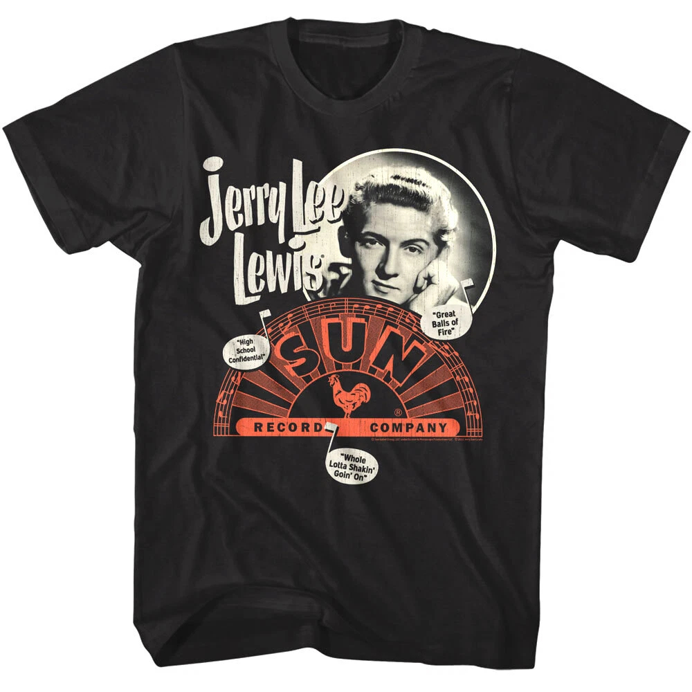 Summer Clothing Label - Jerry Lee Lewis Song Titel Herren