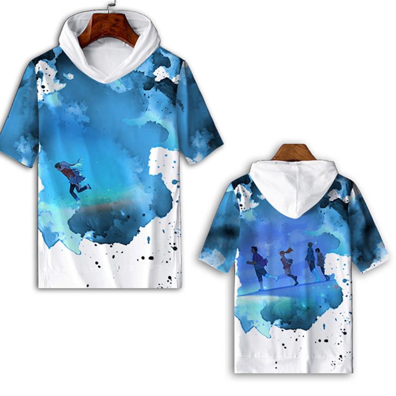 Summer Clothing Names - Neues geruchloses T-Shirt mit Blumenmuster, grenzüberschreitendes