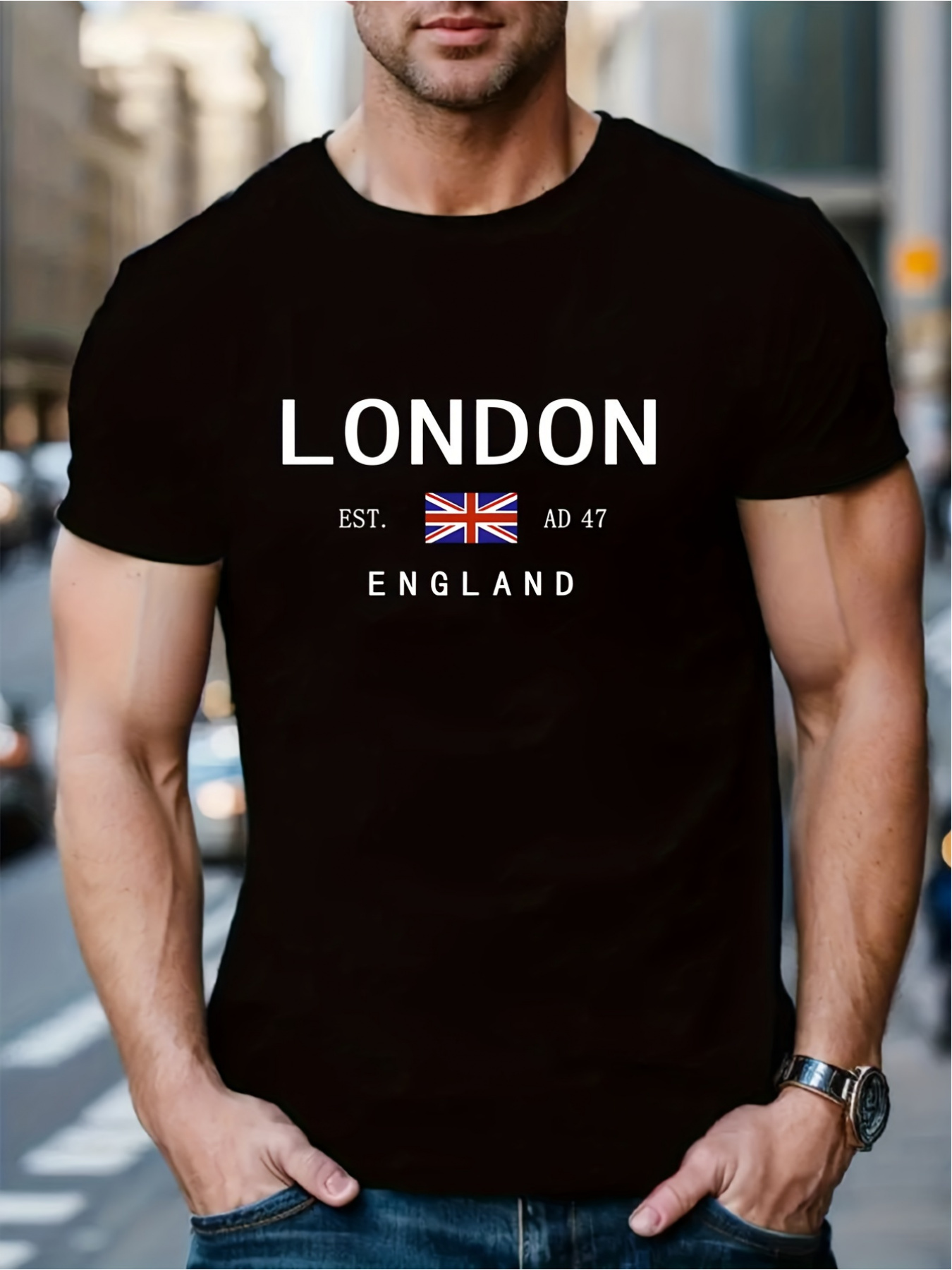 Summer Clothing London - London ENGLAND Print Herren Damen T-Shirt