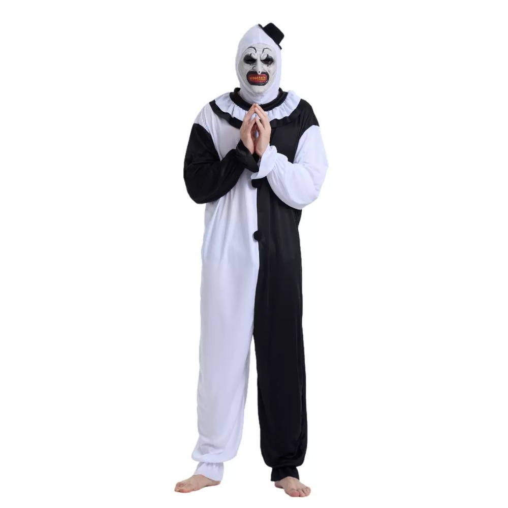 Romper Playsuit Women - Terrifier Art Clown Joker Cosplay Kostüm