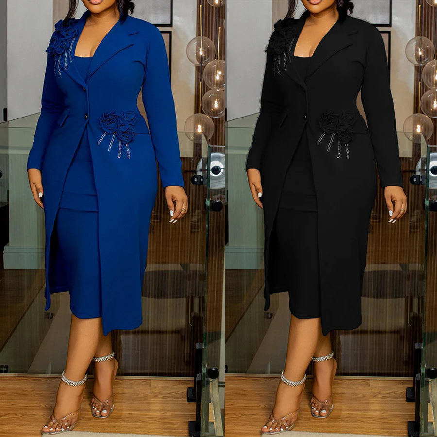 Summer Nights Clothing - Damen-Kleid-Sets, zweiteiliges Set, passendes Set, lässig,