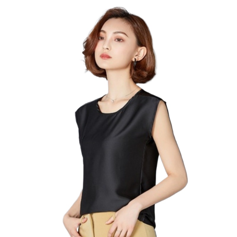 Summer Clothing For Plus Size Women - Sexy Seidenweste für Damen, ärmelloses Top,
