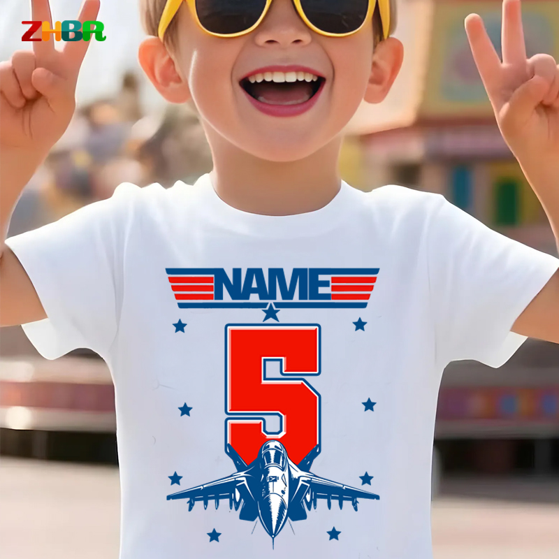 Summer Clothing Names - Familien-Geburtstags-T-Shirt, Geburtstagsmädchen-Shirts, passende Outfits, personalisierter Name,