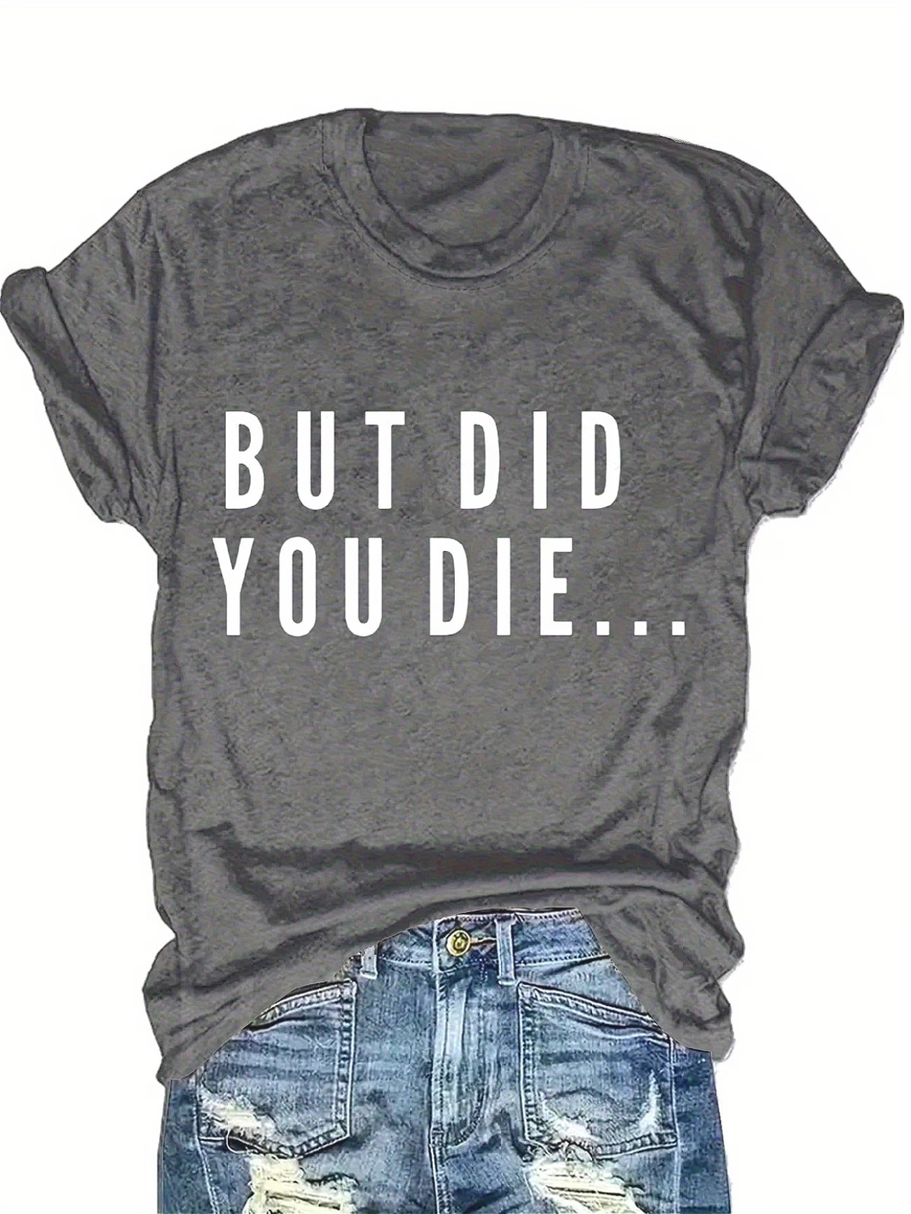 Summer Clothing For 70 Year Old Woman - Kurzarm-T-Shirt für Damen in Übergröße. But
