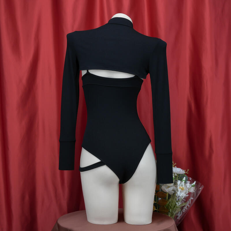 Anime Gothic Hollow Out Ärmell – Romper Playsuit Women Bewertung und Preis