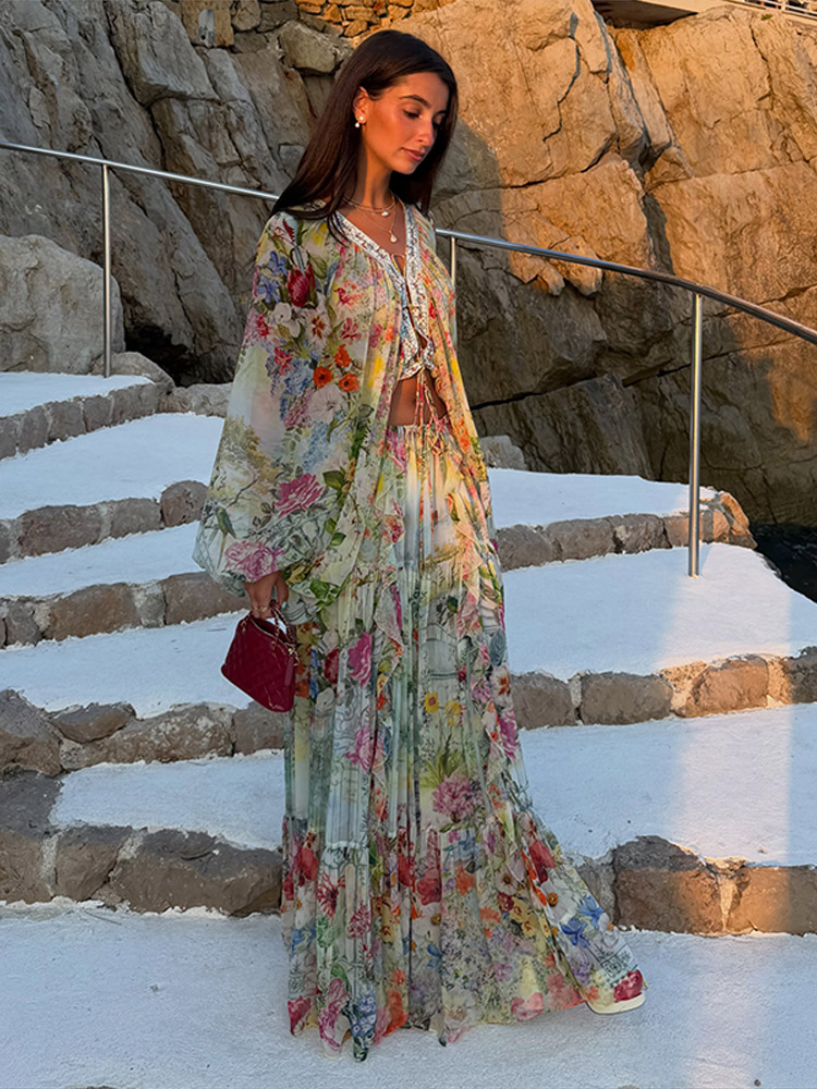Strand-Boho-Blumen-Set mit V-A – Summer Clothing Accessories Bewertung und Preis