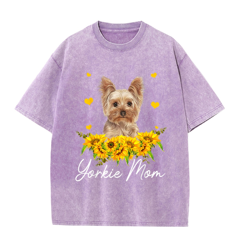 Suower Yorkie Mom Dog Lover T- – Summer Clothing Deals Bewertung und Preis