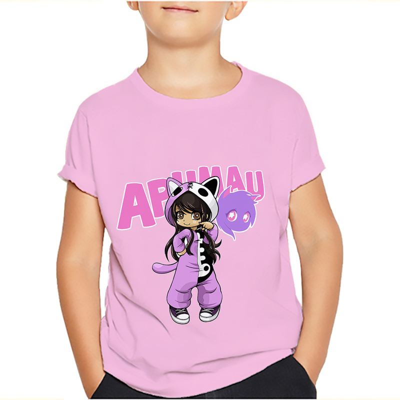 Aphmau miaut Katze T-Shirts Ca – Summer Clothing Baby Boy Bewertung und Preis