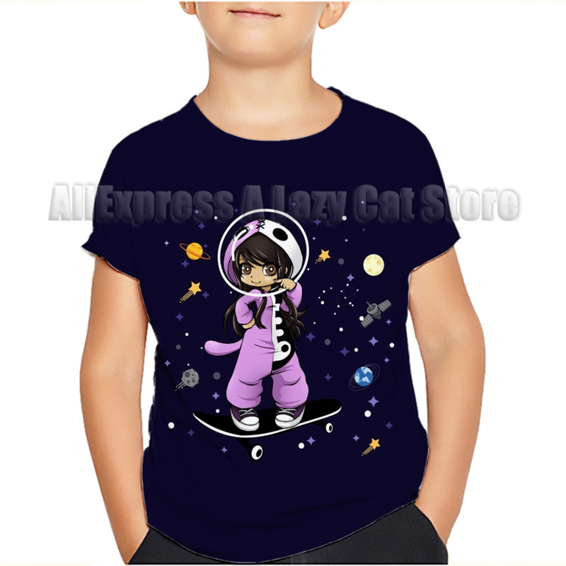 Aphmau miaut Katze T-Shirts Ca – Summer Clothing Baby Boy Bewertung und Preis