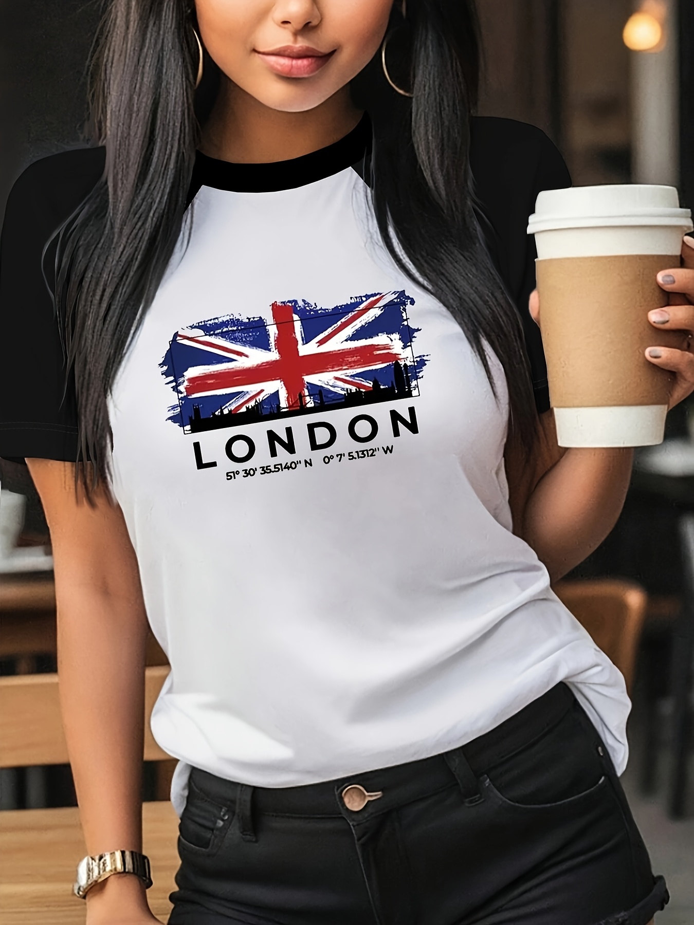 LONDON T-Shirt mit Grafikdruck – Summer Clothing London Bewertung und Preis