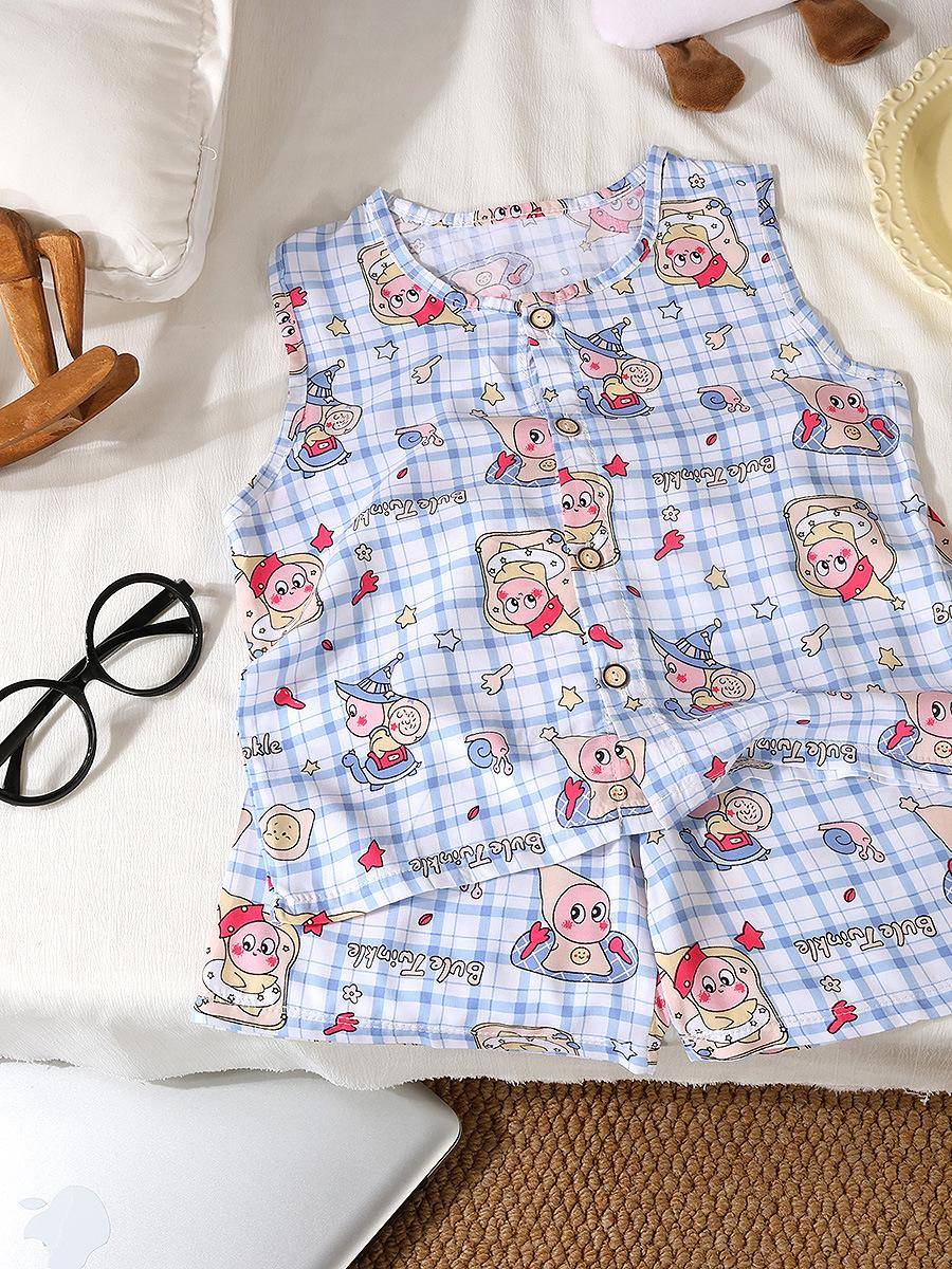 Mädchen Sommer Baumwoll-Seiden – Summer Clothing Girls Bewertung und Preis