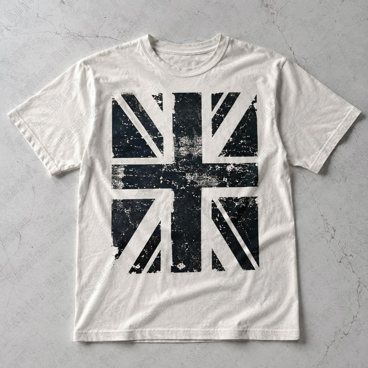 T-Shirt mit Union-Jack-Muster  – Summer Clothing London Bewertung und Preis
