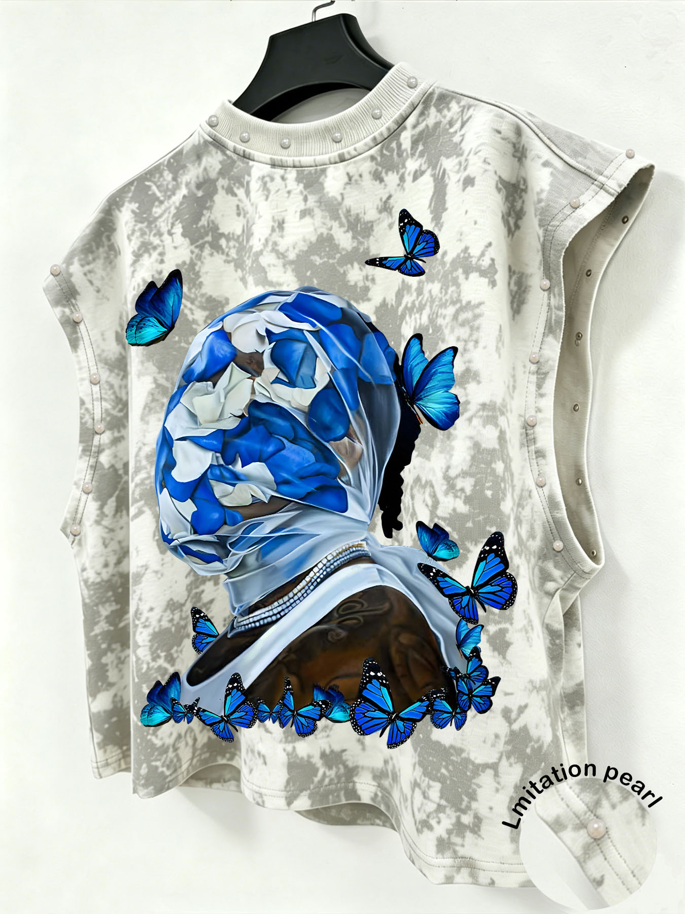 Herren Tie-Dye Ärmelloses Tank – Summer Rose Clothing Bewertung und Preis