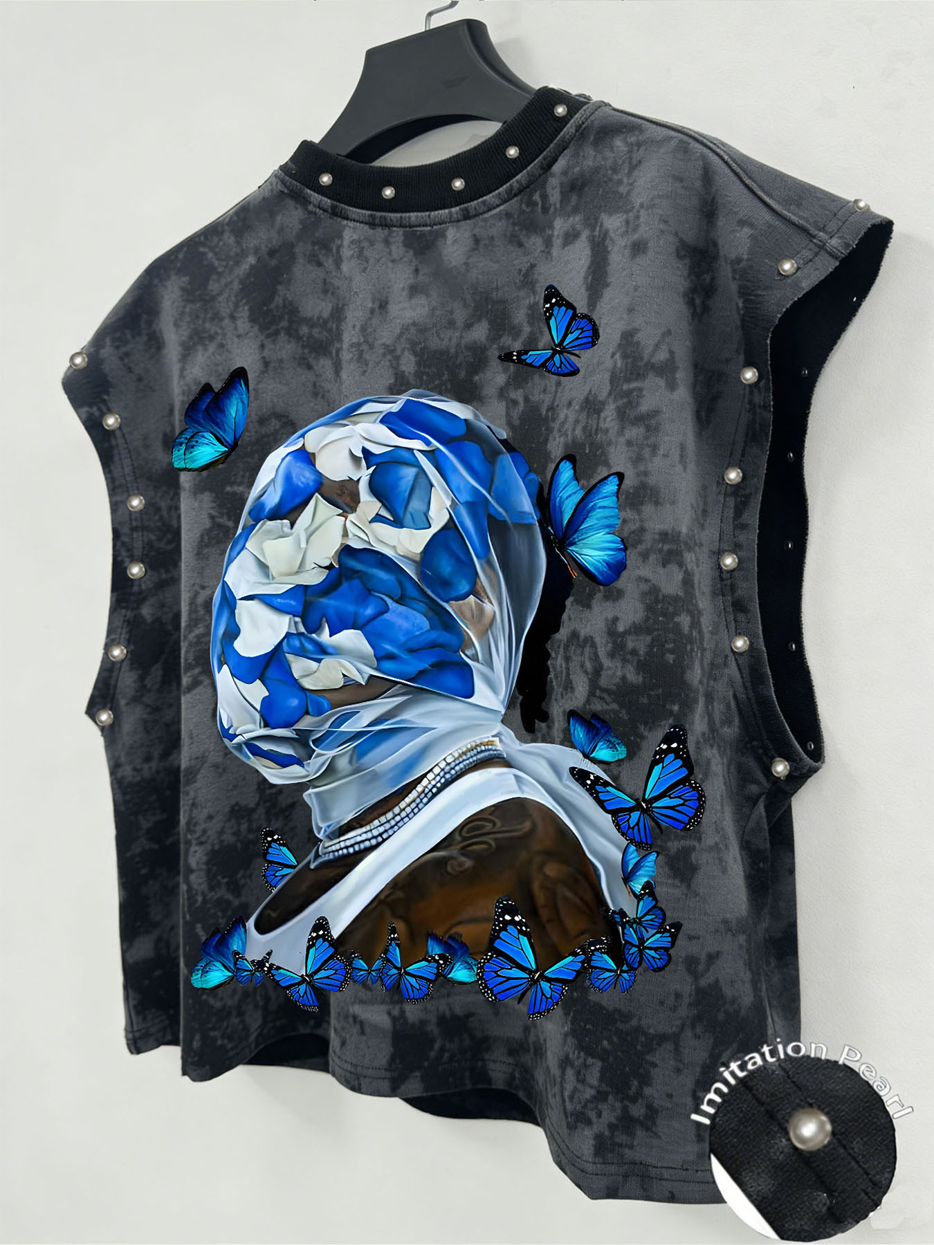 Herren Tie-Dye Ärmelloses Tank – Summer Rose Clothing Bewertung und Preis