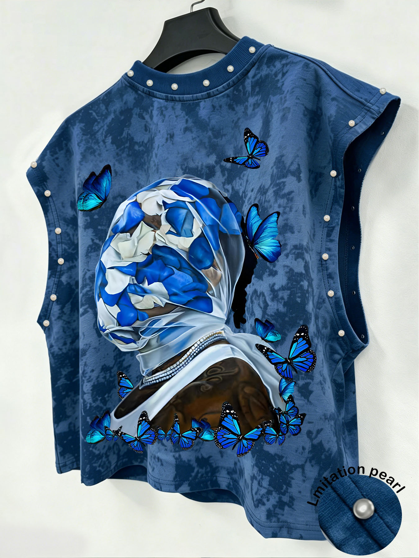 Herren Tie-Dye Ärmelloses Tank – Summer Rose Clothing Bewertung und Preis