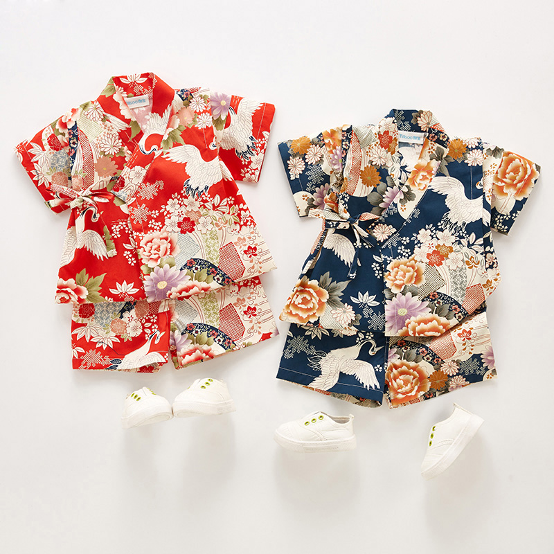 Sommer Kinder Yukata Kleidung  – Summer Clothing Baby Boy Bewertung und Preis
