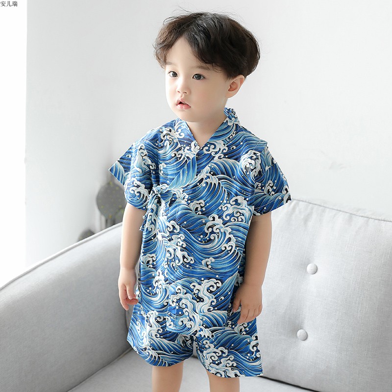Sommer Kinder Yukata Kleidung  – Summer Clothing Baby Boy Bewertung und Preis