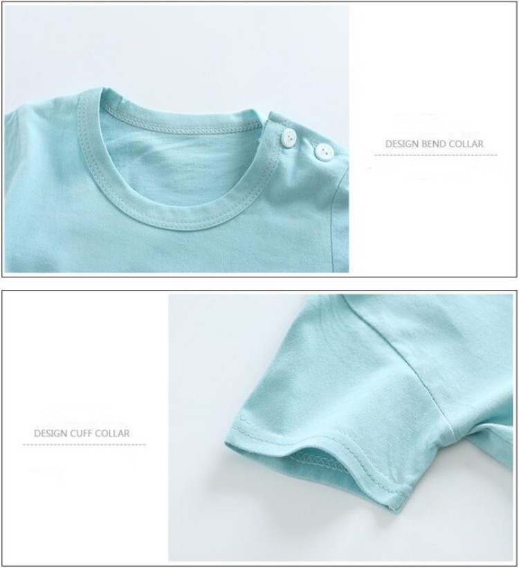 Baumwolle T-shirts + Shorts 2- – Summer Clothing Baby Boy Bewertung und Preis
