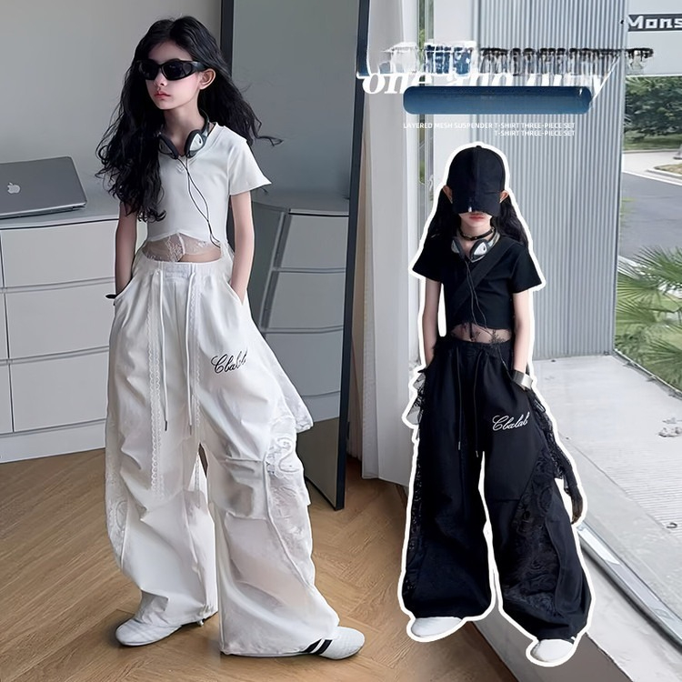 4-14 Mädchen Hip Hop Jazz Stre – Summer Clothing For Teen Girls Bewertung und Preis