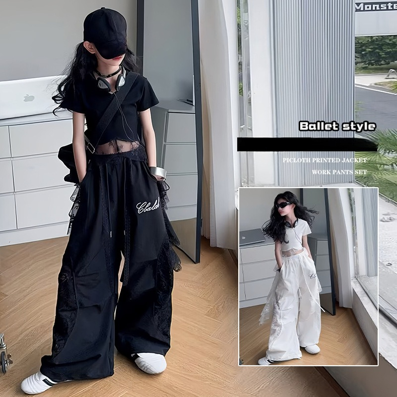 4-14 Mädchen Hip Hop Jazz Stre – Summer Clothing For Teen Girls Bewertung und Preis