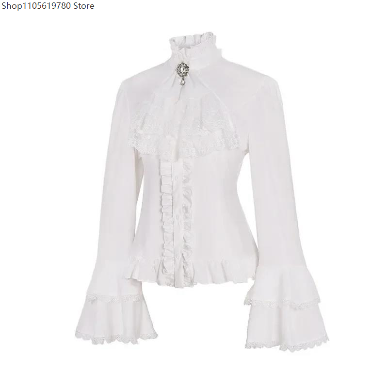 Lolita Spitzenhemd mit Rüschen – Summer Goth Clothing Bewertung und Preis