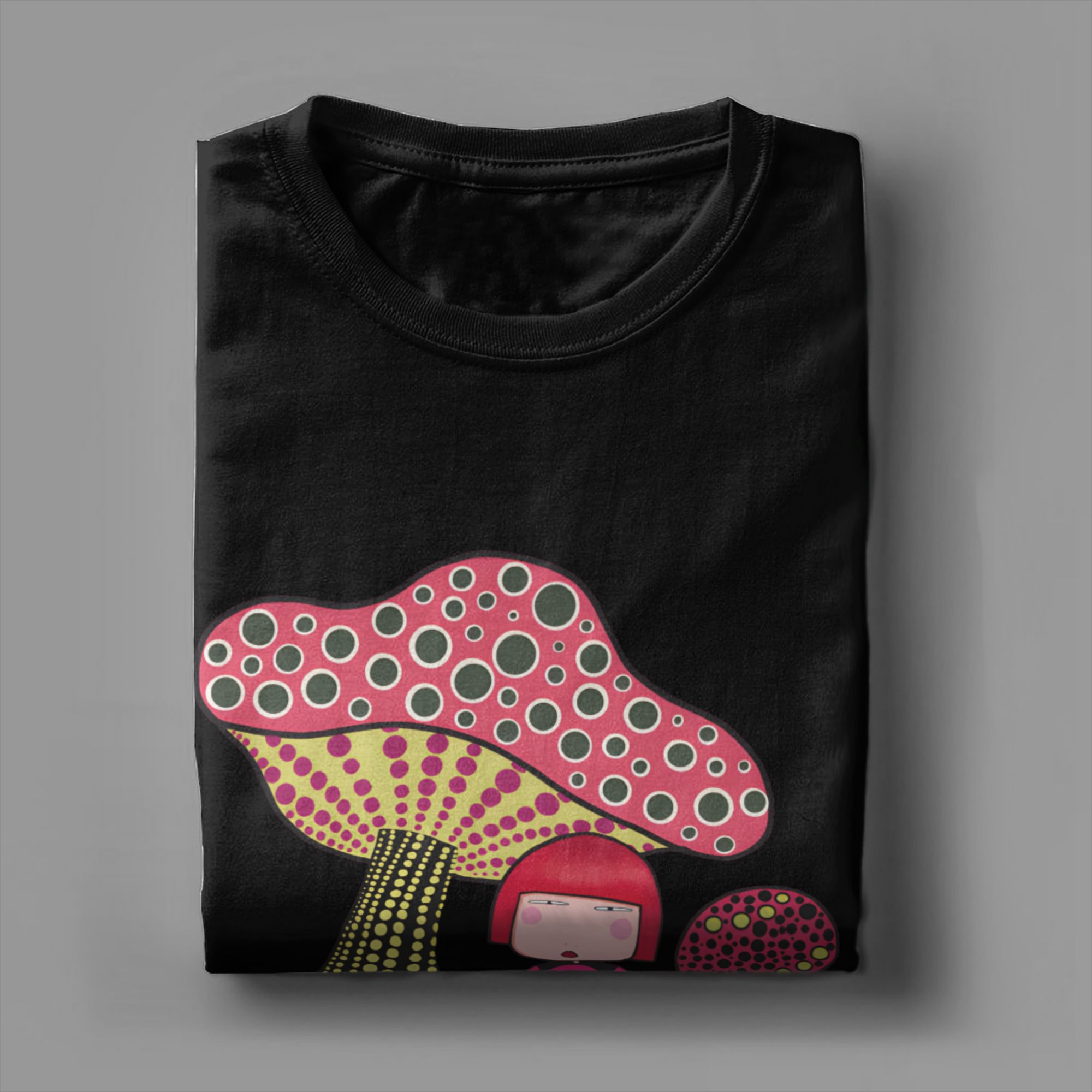 Herren-T-Shirts mit Pilz-Mädch – Summer Clothing Girls Bewertung und Preis