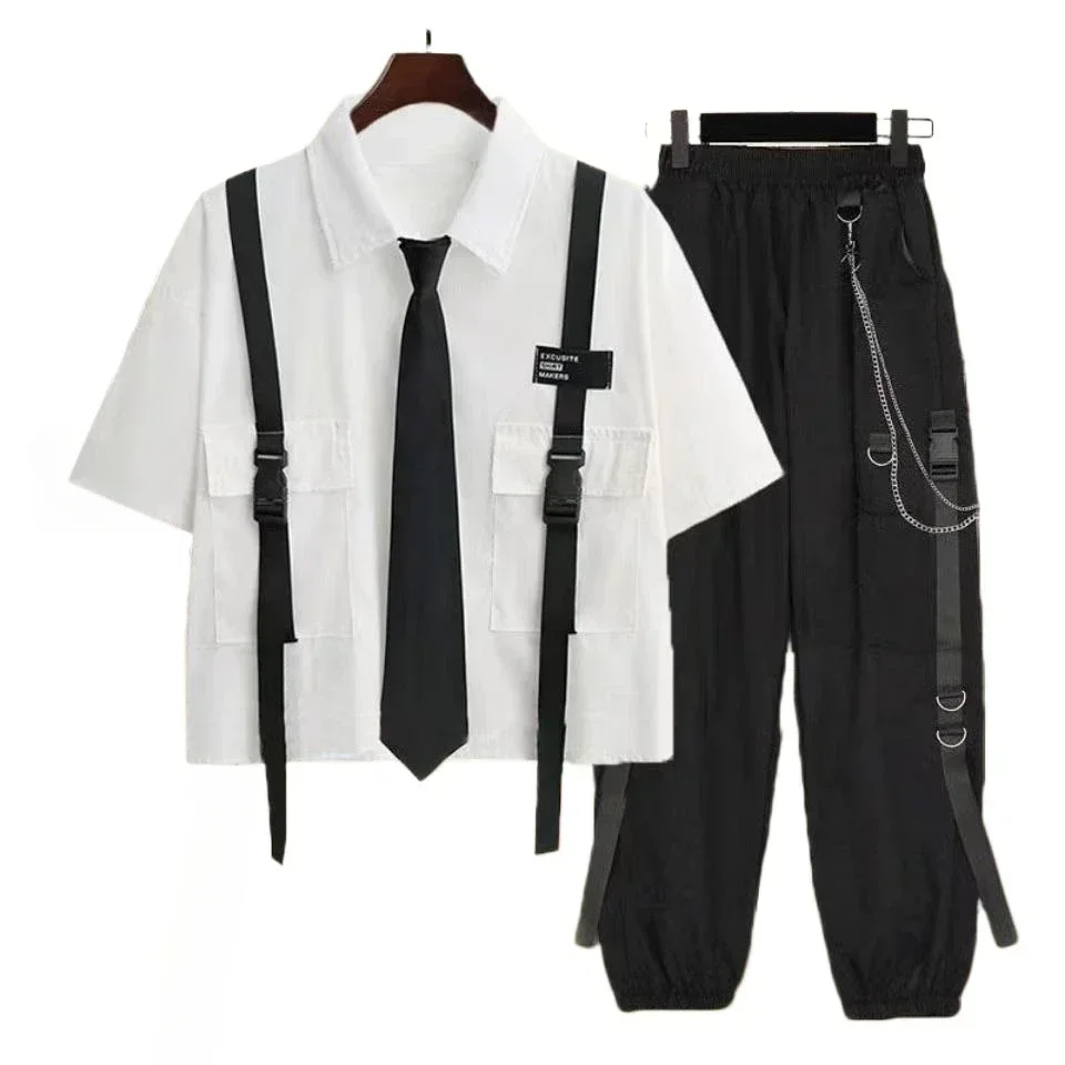 Lässiger Cargo hosenanzug für  – Summer Goth Clothing Bewertung und Preis