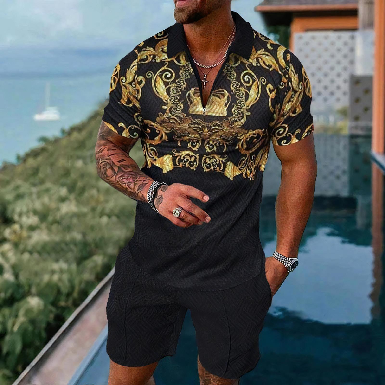 Herren-Poloshirts Kurzarm-Sets – Summer Clothing Styles Men Bewertung und Preis
