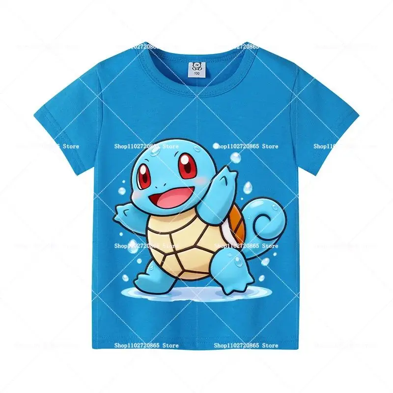 Pocket Monsters Baumwoll-T-Shi – Summer Games Clothing Bewertung und Preis