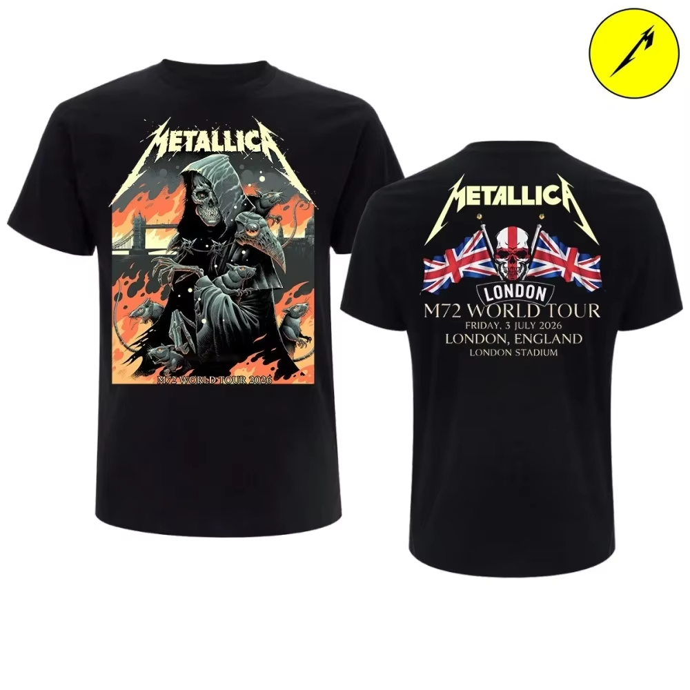 Metallica 2026 M72 World Tour  – Summer Clothing London Bewertung und Preis