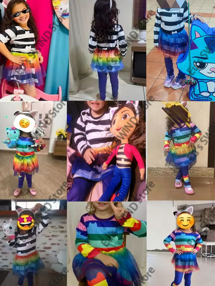 2026 Cartoon Schwarz-Weiß Gest – Summer Clothing For Teen Girls Bewertung und Preis