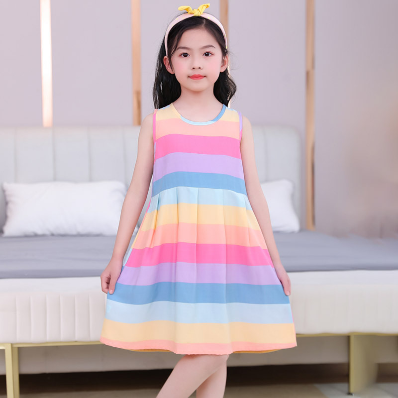 Sommerliche ärmellose Strandkl – Summer Clothing For Teen Girls Bewertung und Preis