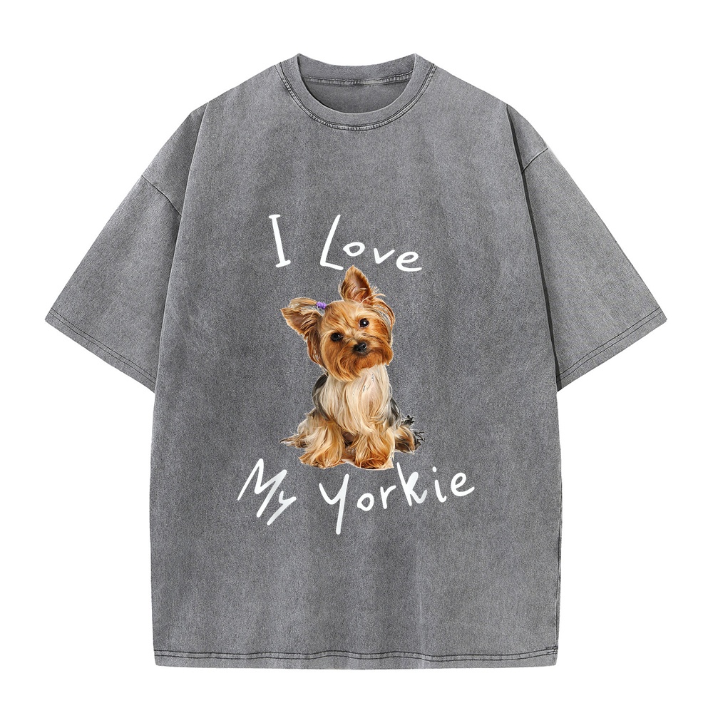 Ich liebe mein Yorkie-T-Shirt  – Summer Clothing Deals Bewertung und Preis