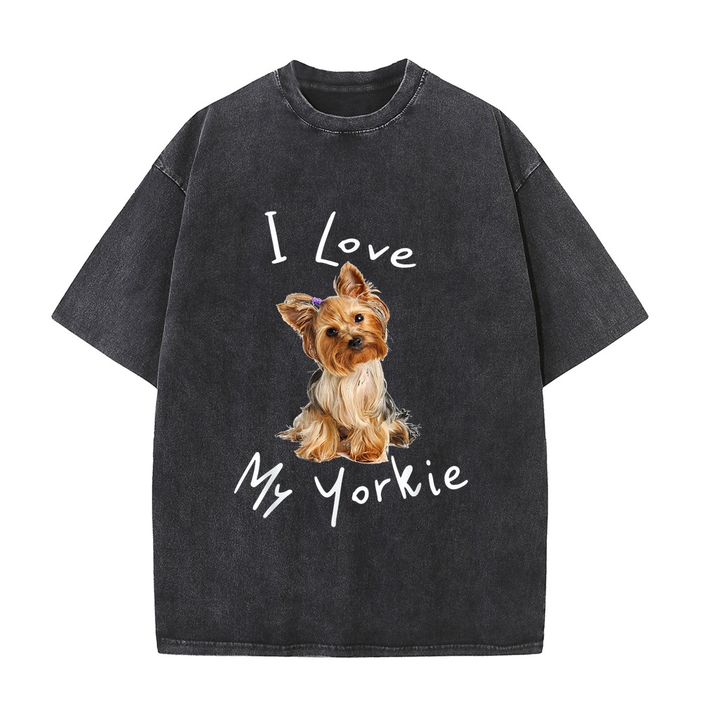Ich liebe mein Yorkie-T-Shirt  – Summer Clothing Deals Bewertung und Preis