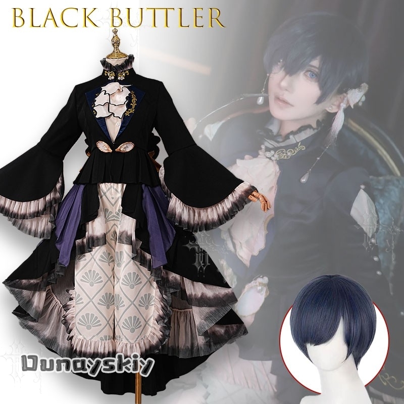 Oyster Ciel Cosplay Anime Blac – Romper Playsuit Women Bewertung und Preis