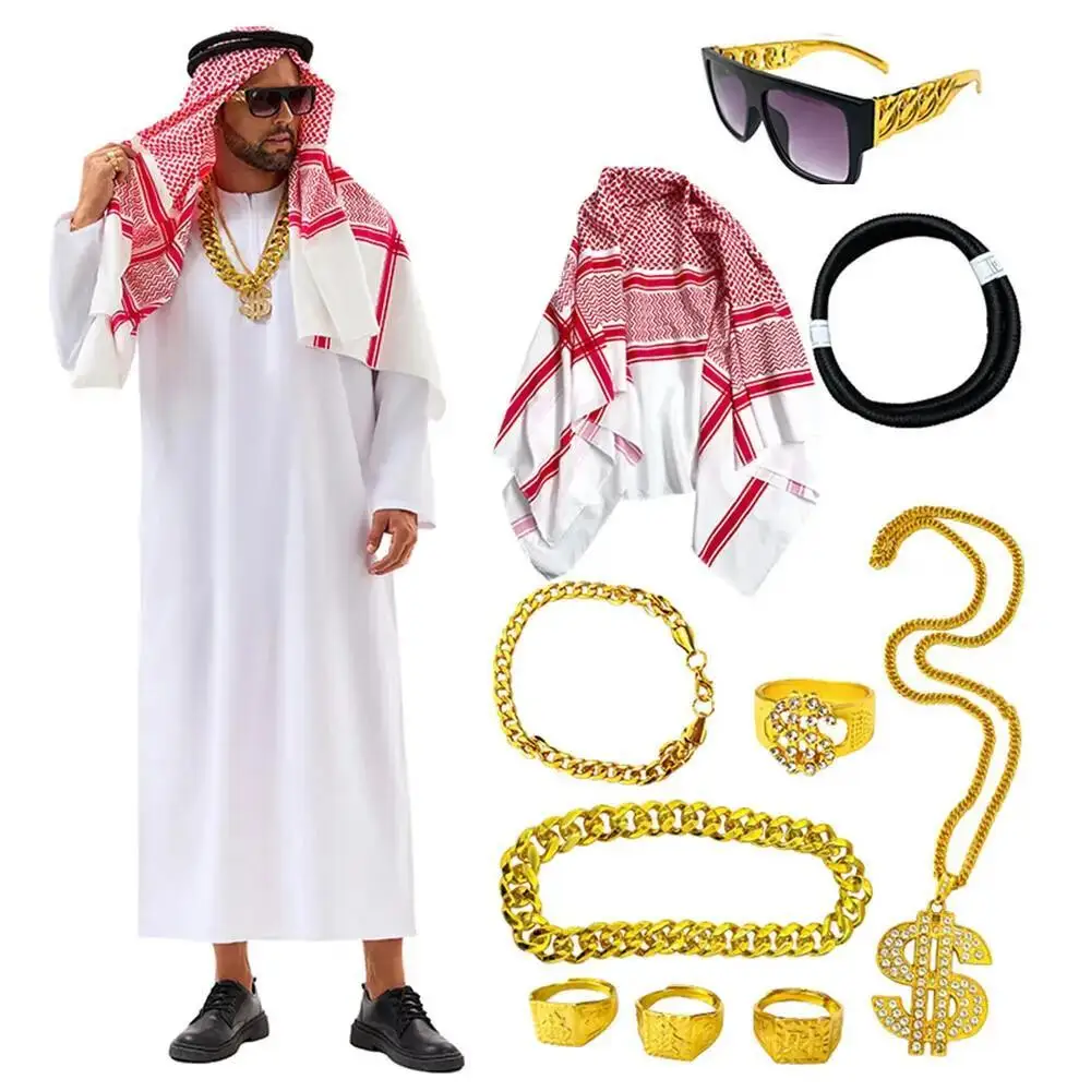 Arabisches Dubai-Kostüm VAE Sc – Summer Vacation Clothing Men Bewertung und Preis