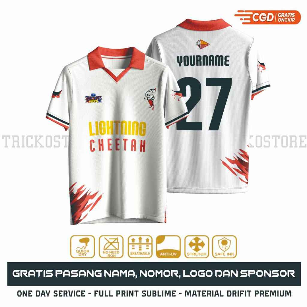 GMMTV LIGHTNING CHEETAH JERSEY – Summer Clothing Names Bewertung und Preis